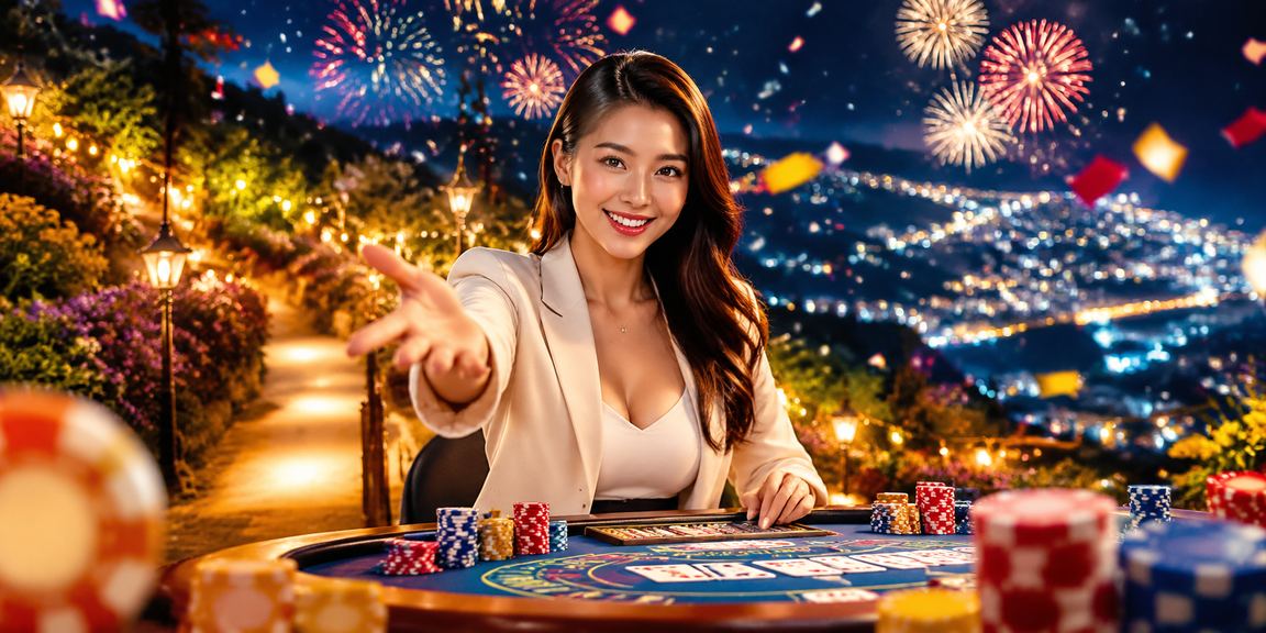 Permainan langsung Baccarat dengan dealer profesional di rg6